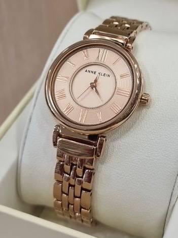 Наручний годинник жіночий Anne Klein AK/2158RGRG Рожеве золото
