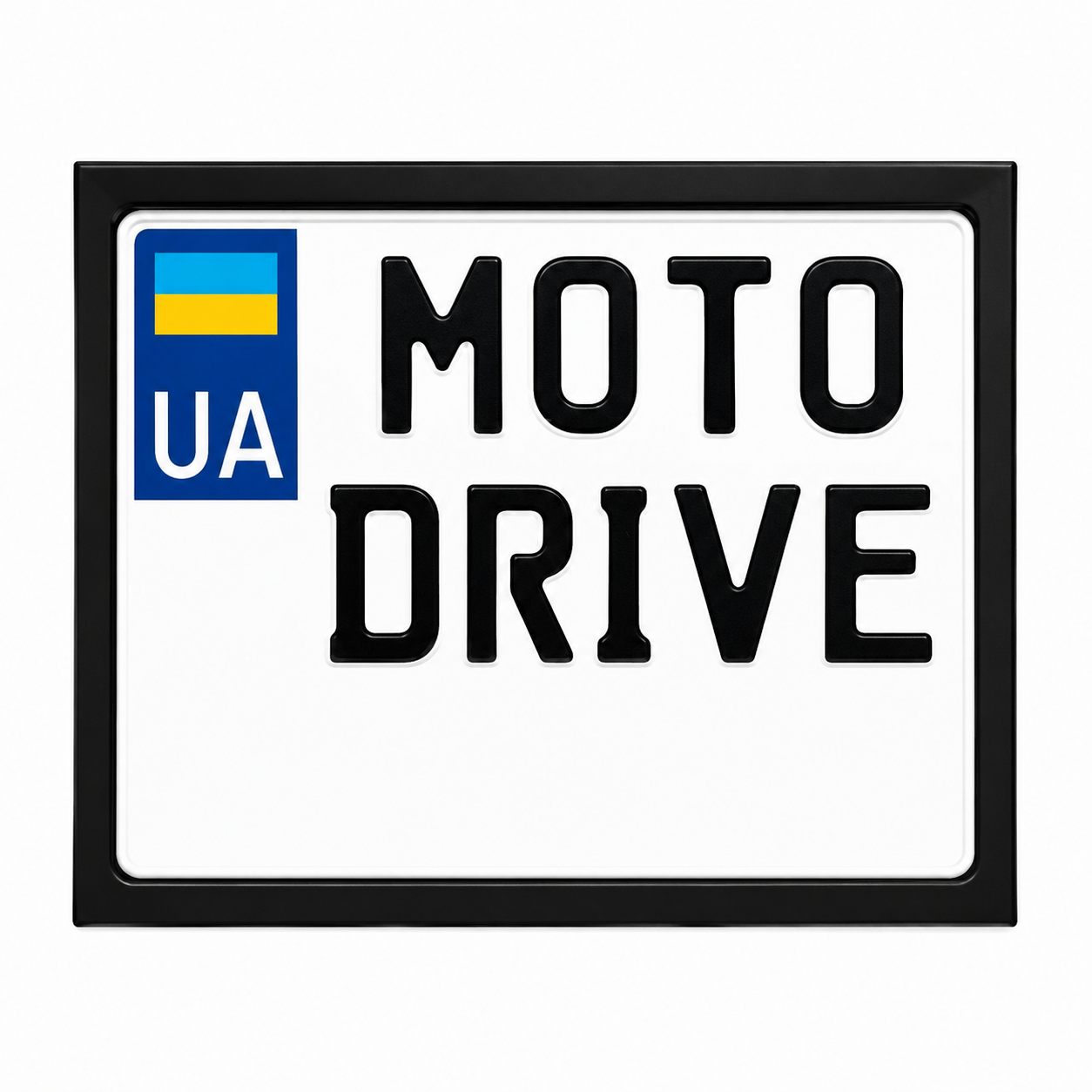 Рамка для номера металлическая для эндуро (31310596)