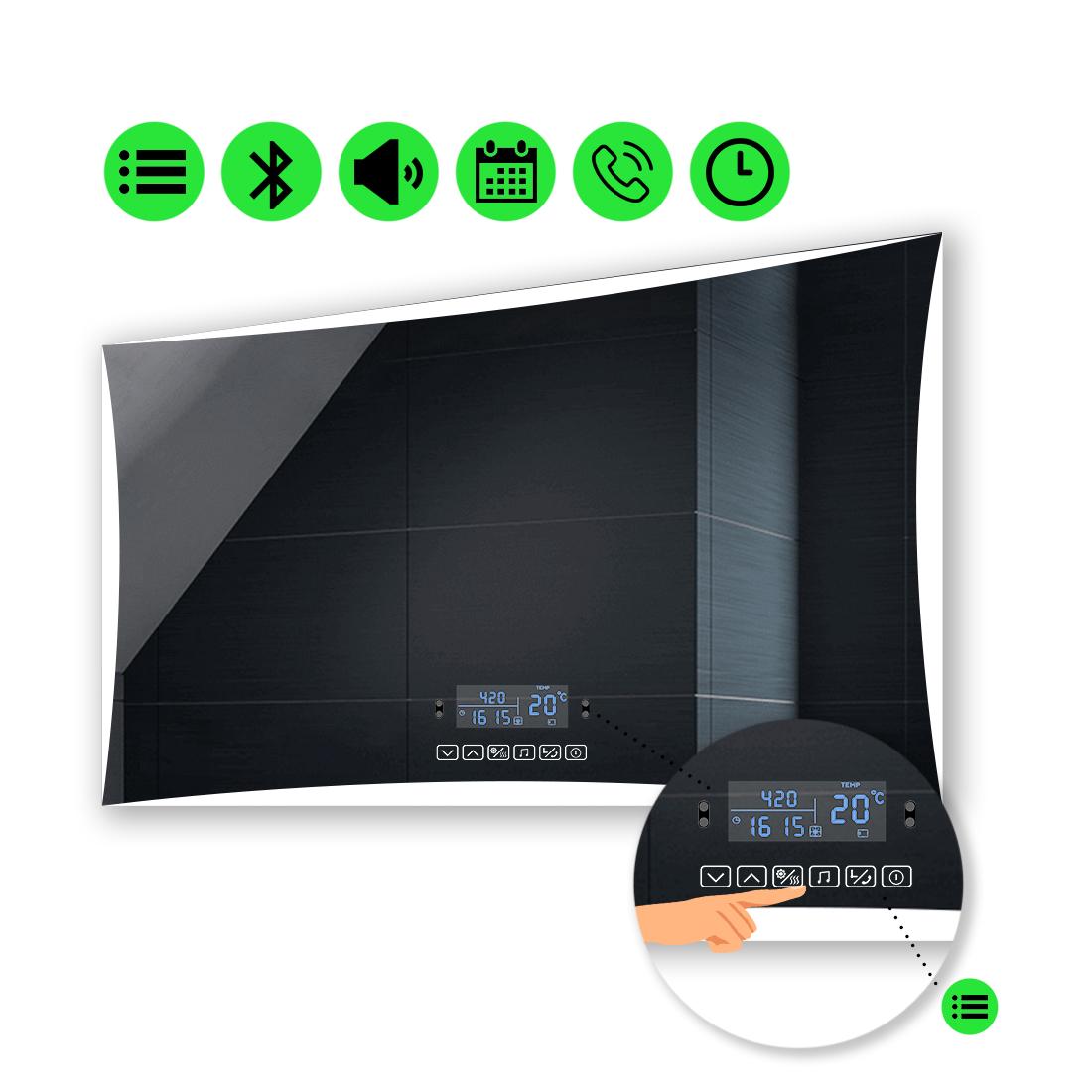 LED-зеркало 100x70 см с Smart-блоком Amado (Amadog148)