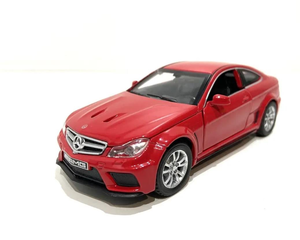 Машинка TK Union Group Mercedes AMG металлическая 1:32 свет/звук/открываются двери/капот/багажник Красный (76474)