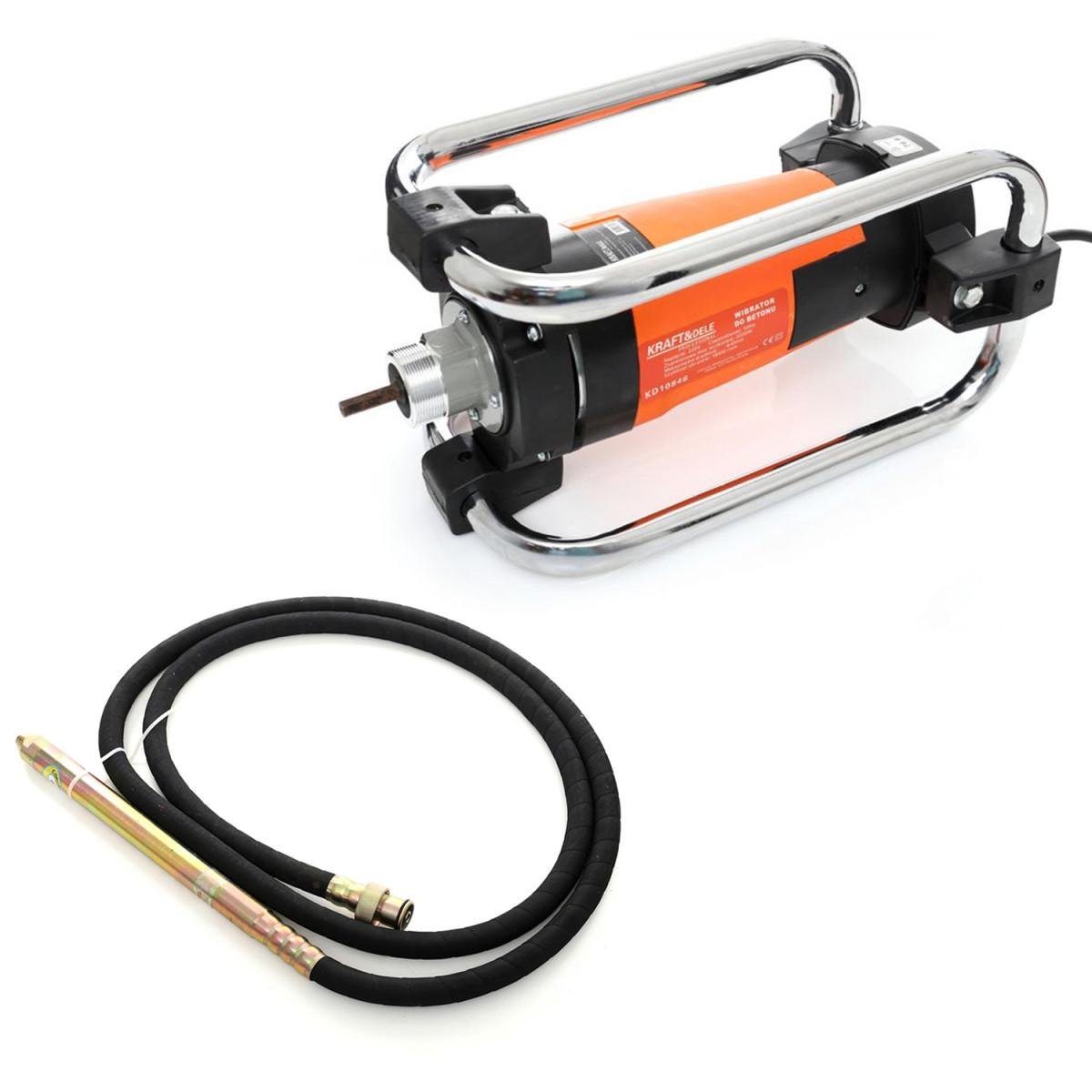 Вибратор для бетона/гибкий вал Kraft&Dele KD10846 2415717431 электрический 2350 Вт