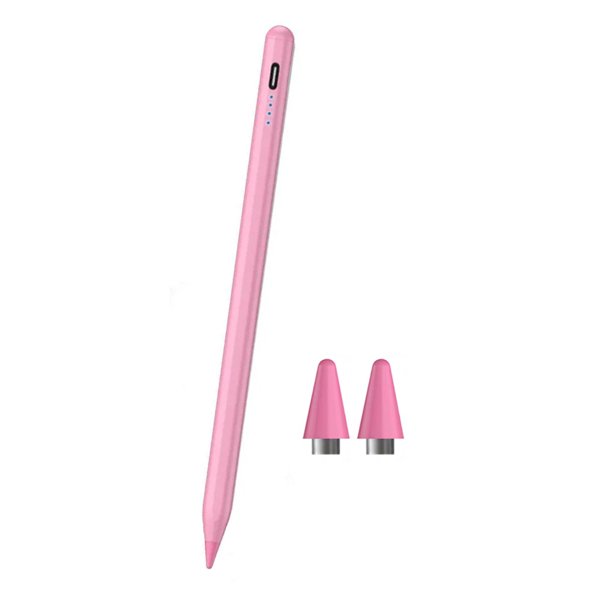 Стилус для планшета/мобильного телефона iOS/Android/Windows 2 наконечника Розовый (181011) Стилус для планшета/мобильного телефона iOS/Android/Windows 2 наконечника Розовый (181011)