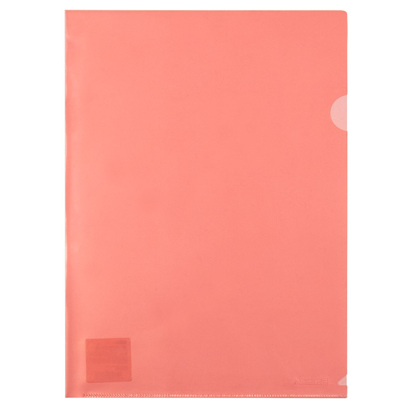 Папка-уголок А4 Axent 10 шт. Красный (1434-24-A)