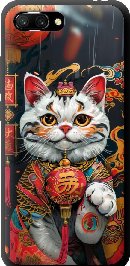 Чехол на Huawei Honor 10 China Cat v2 (6135b-1496-42517)