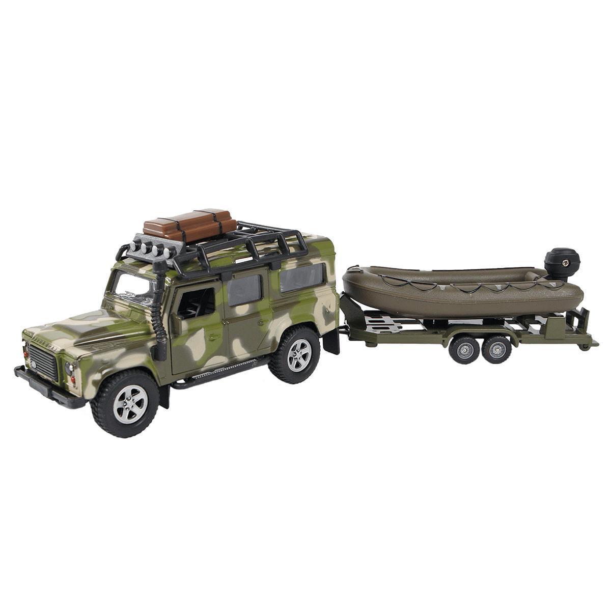 Ігровий набір LAND ROVER DEFENDER з човном (26104491)