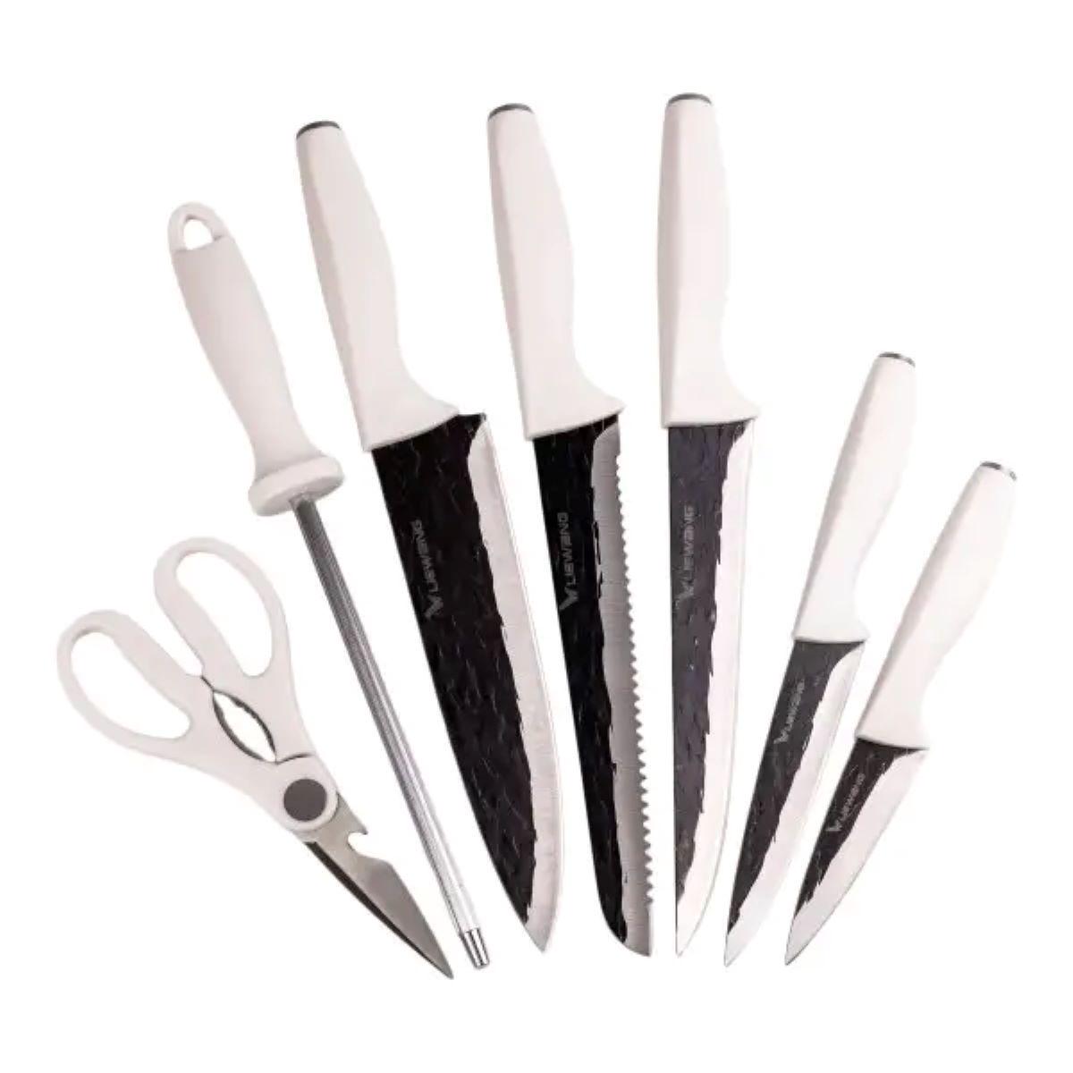 Набор кухонных ножей на подставке 7 предметов (3346) Набор кухонных ножей на подставке 7 предметов (3346)