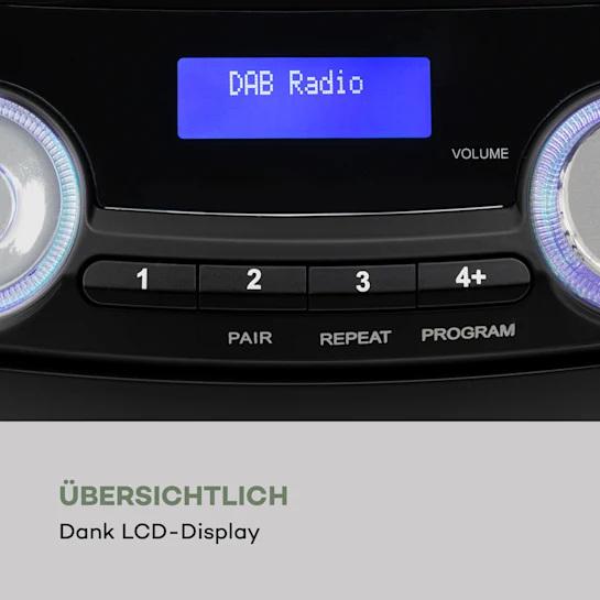 Бумбокс Auna Roadie 2K Boombox CD (10034290) - фото 2