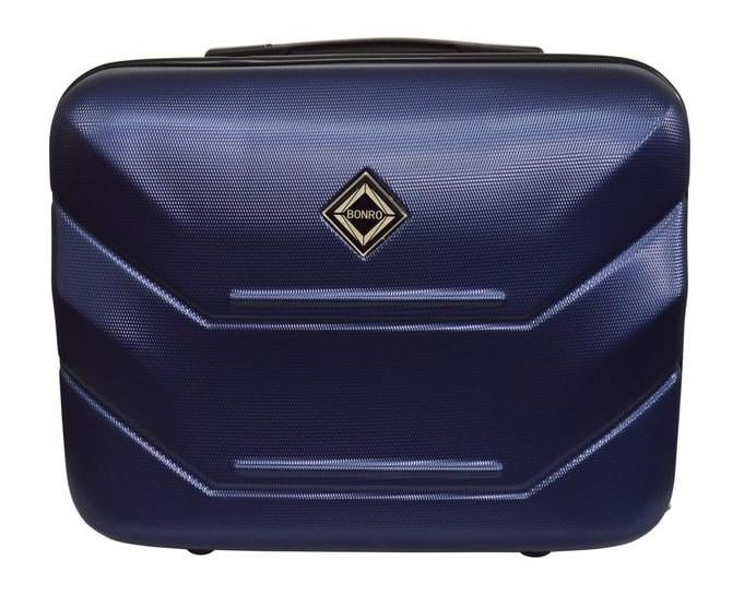 Б'юті-кейс пластиковий Bonro 10500804 великий Синій