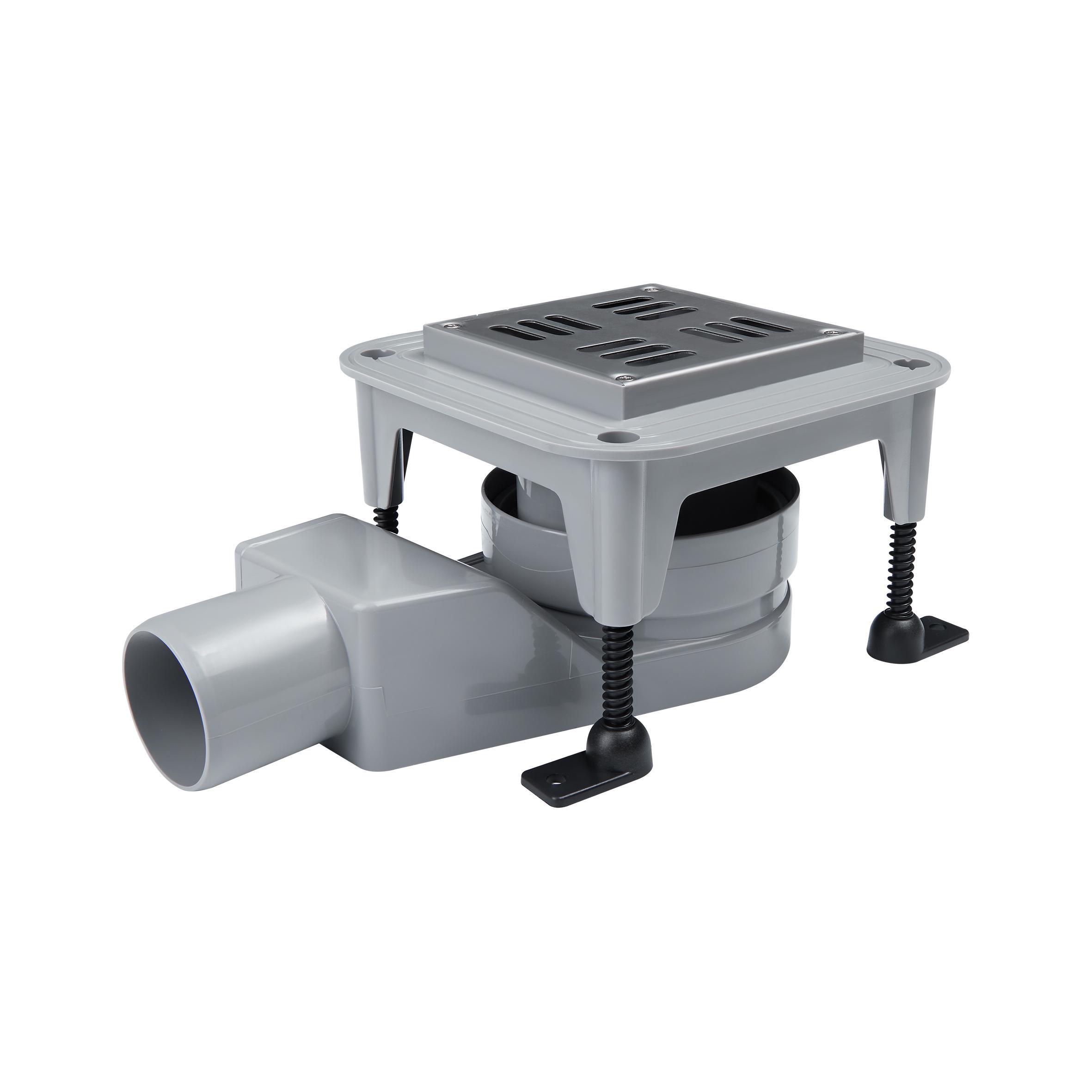 Трап Qtap Presto CRM6011304 точечный с комбинированным затвором и нержавеющей решеткой Трап Qtap Presto CRM6011304 точечный с комбинированным затвором и нержавеющей решеткой