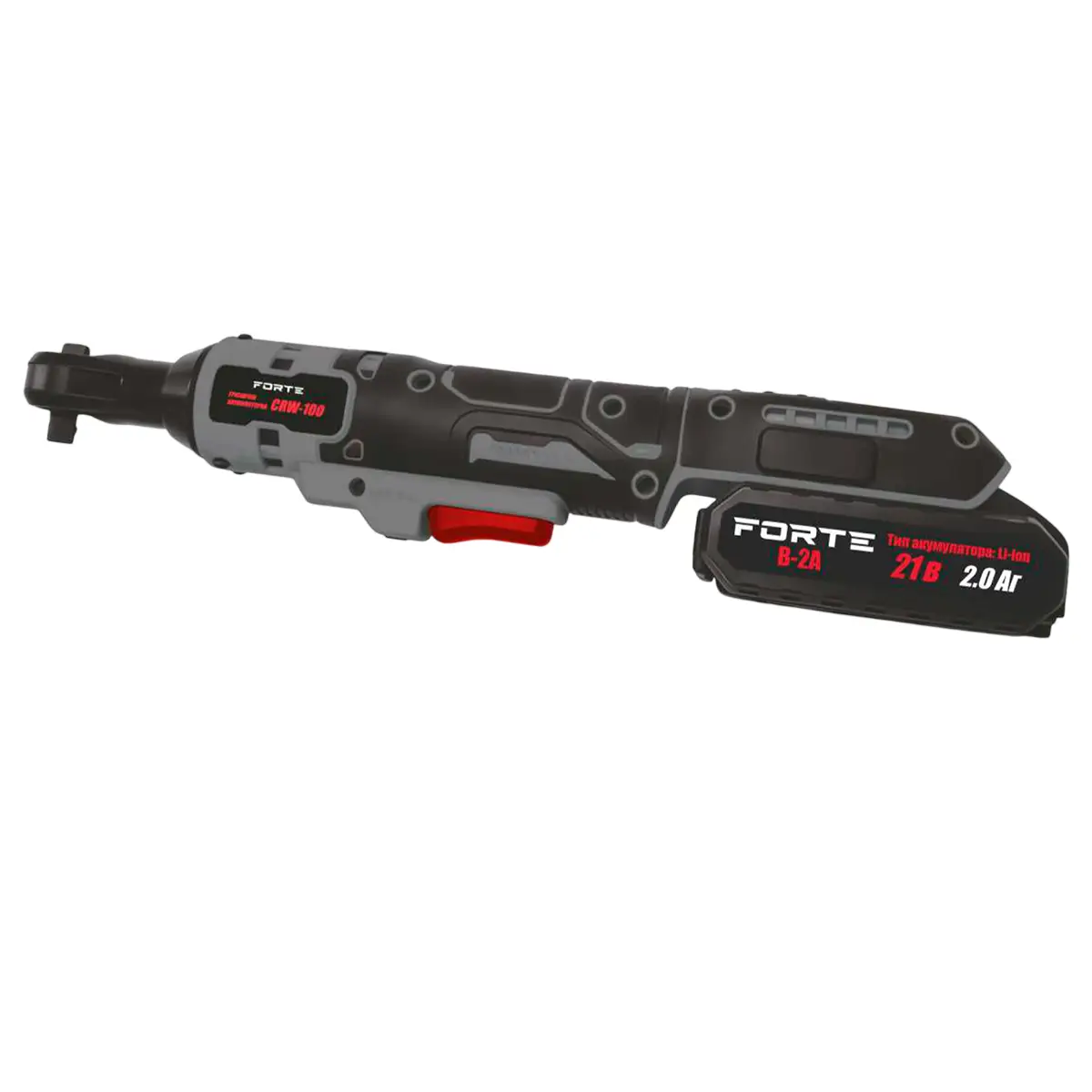 Трещотка аккумуляторная Forte CRW-100 в кейсе с двумя аккумуляторами (152917)