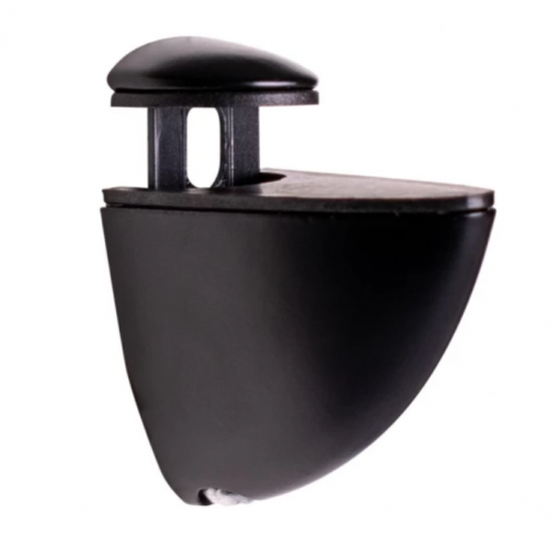 Крепление для стеклянной полки Sigma Пеликанчик 50x50 мм Черный матовый (714218)