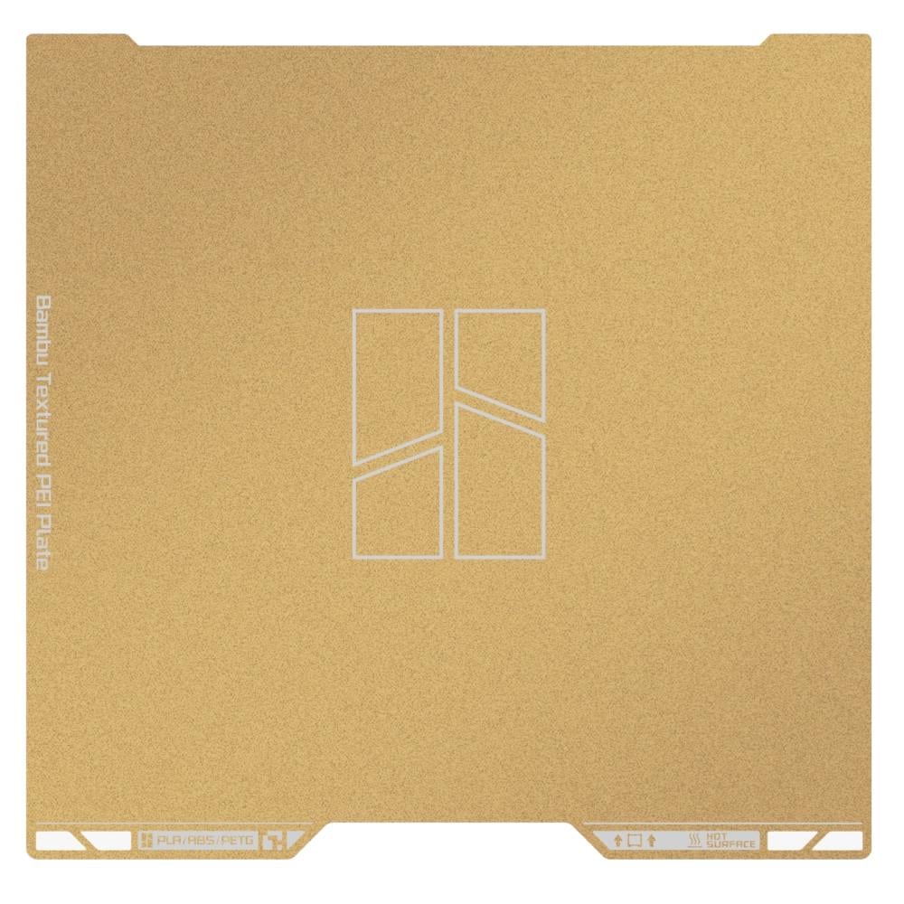 Пластина для 3D-принтера Bambu Lab H2C с текстурированным PEI покрытием 330x320 мм (FAP035) Пластина для 3D-принтера Bambu Lab H2C с текстурированным PEI покрытием 330x320 мм (FAP035)