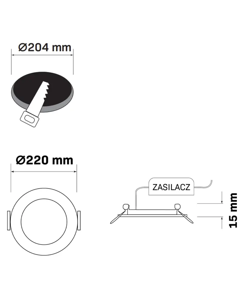 Точечный светильник Polux 324122 RIGEL - фото 7