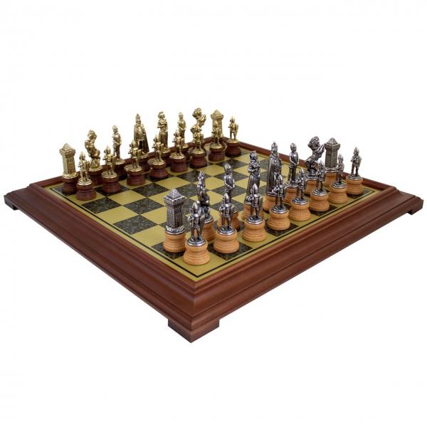 Шахматы эксклюзивные подарочные Средневековье 162MW 253BW