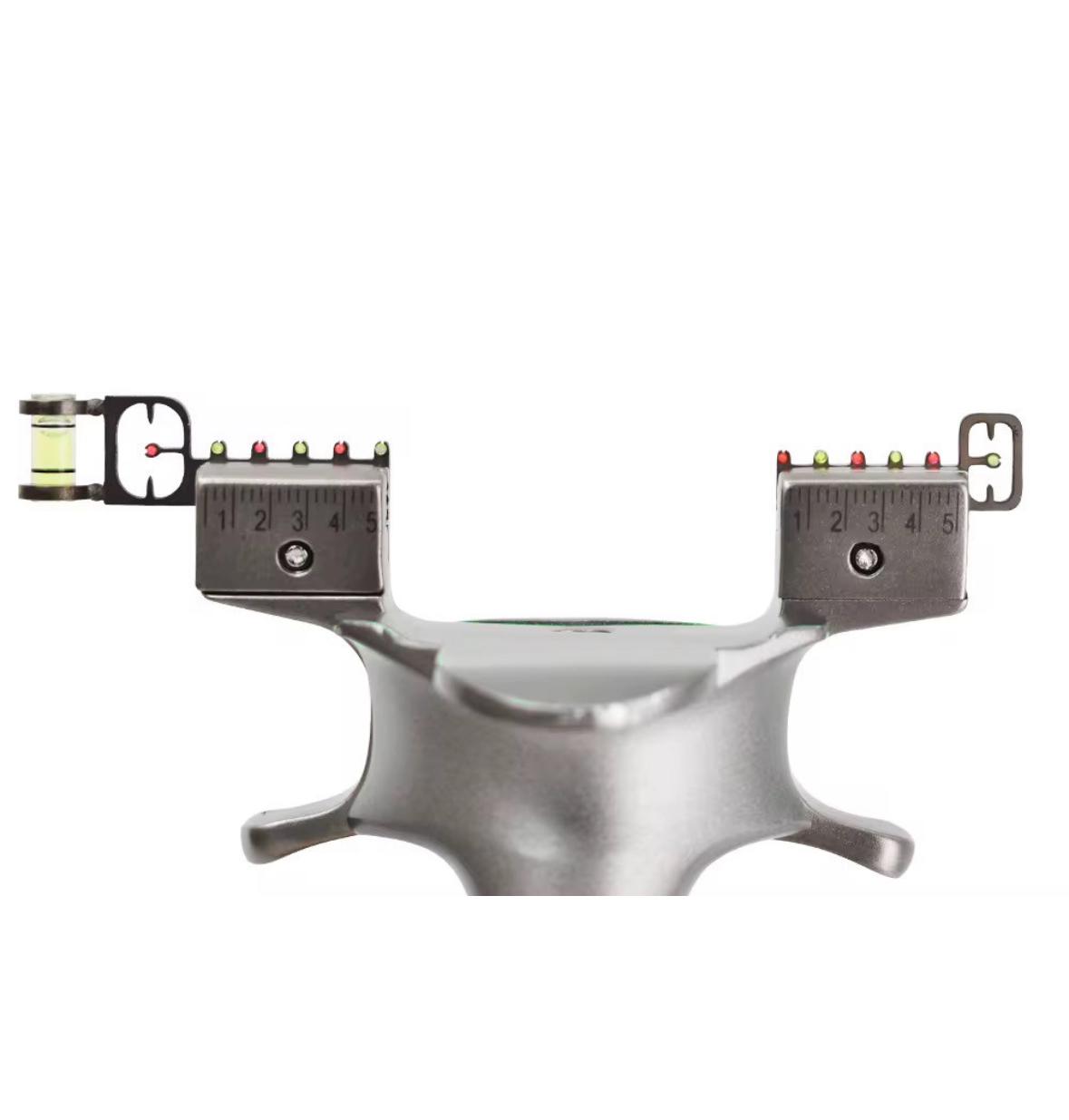 Рогатка металева SFU Sniper Pro X5 з рівнем/прицілом/міліметровою шкалою (0021) - фото 4 Рогатка металева SFU Sniper Pro X5 з рівнем/прицілом/міліметровою шкалою (0021) - фото 4