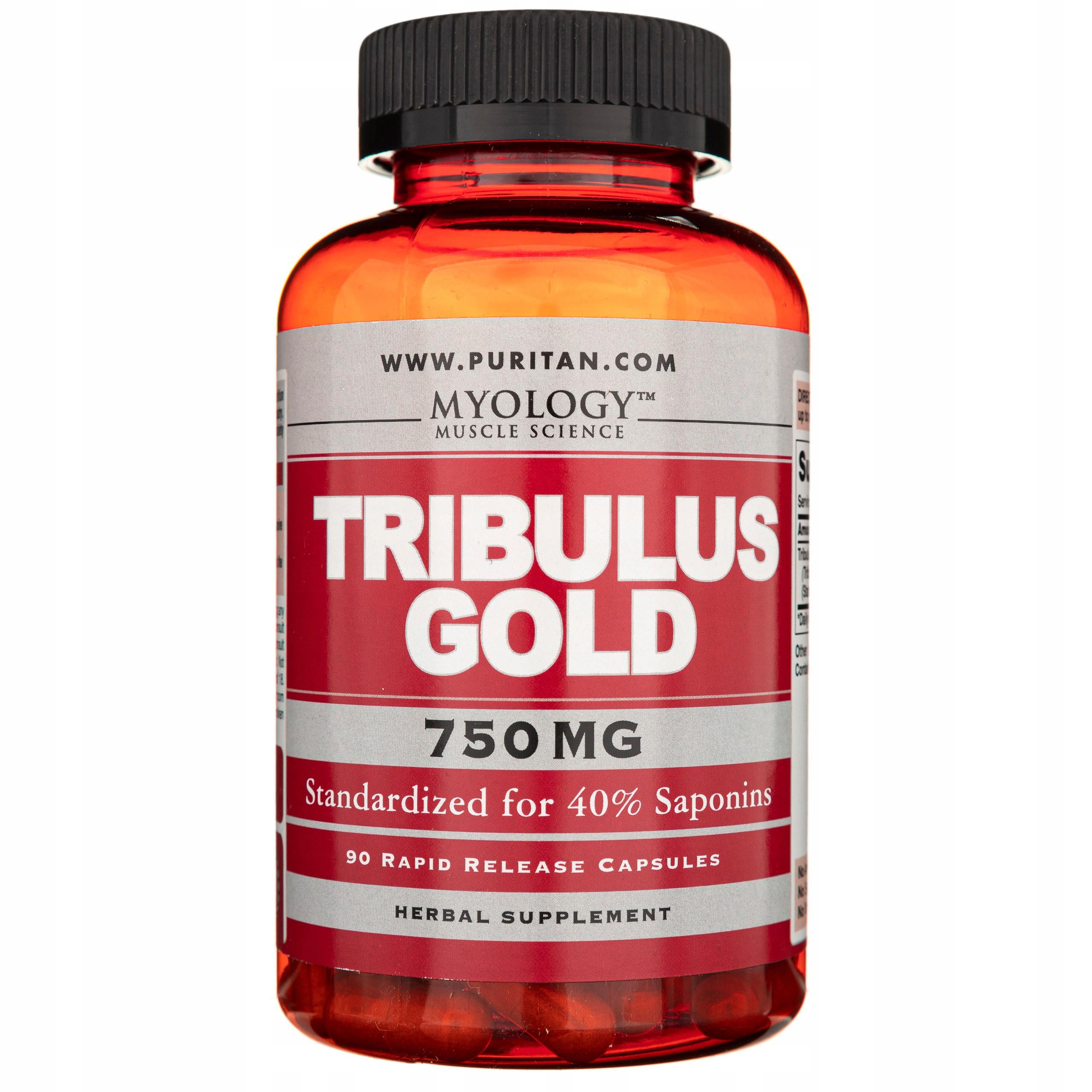 Трібулус Tribulus Gold 750 мг 90 капсул
