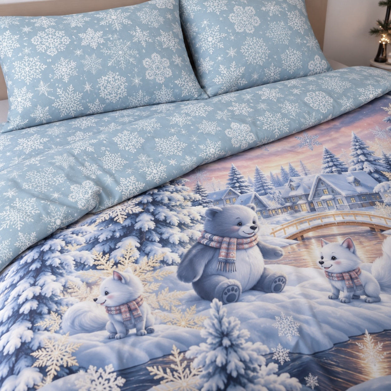 Пододеяльник PaniPava Winter Tale бязь 110х140 см (92109791) - фото 4 Пододеяльник PaniPava Winter Tale бязь 110х140 см (92109791) - фото 4