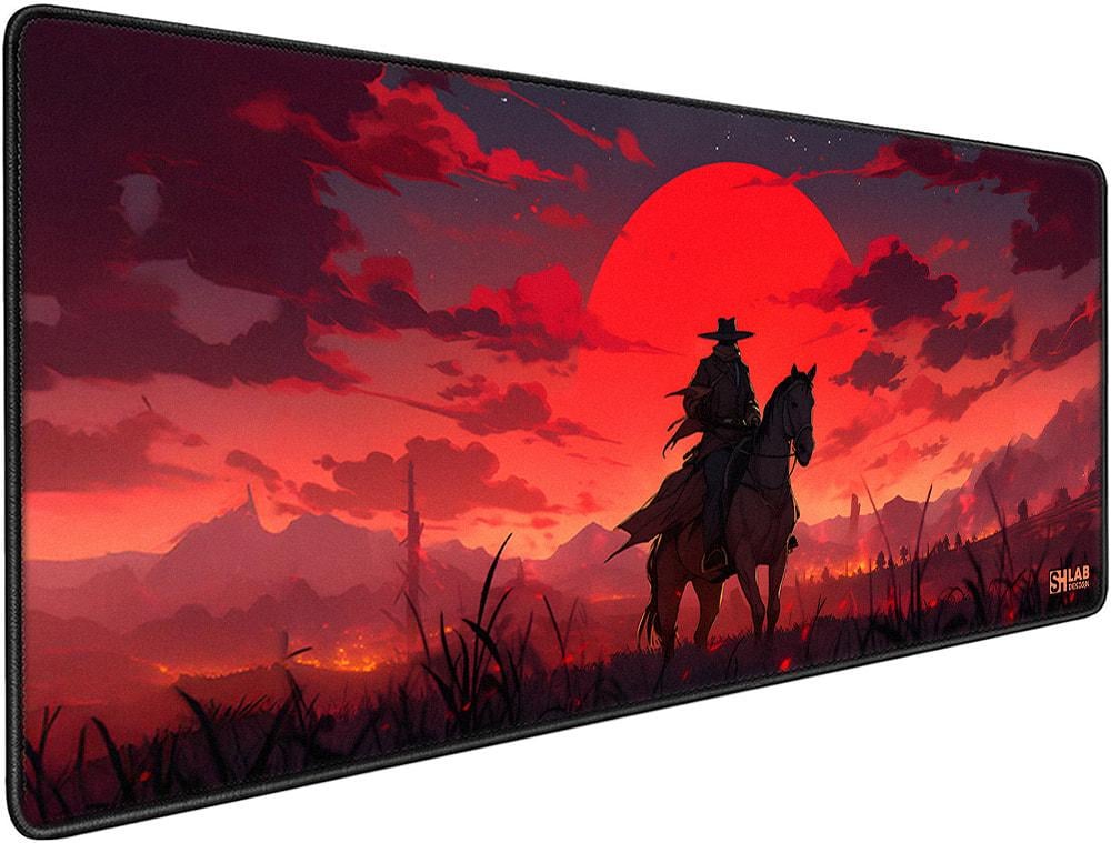 Коврик для мышки SHLab Cowboy and Red Moon SHM-390 70х30 см (35871) Коврик для мышки SHLab Cowboy and Red Moon SHM-390 70х30 см (35871)