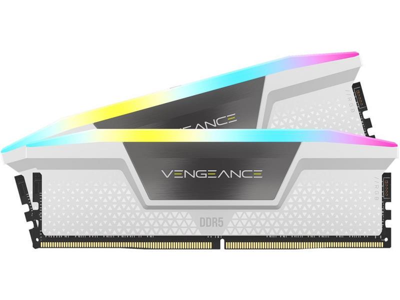 Оперативная память Corsair Vengeance RGB DDR5 2x16GB/5200 White (CMH32GX5M2B5200C40W)