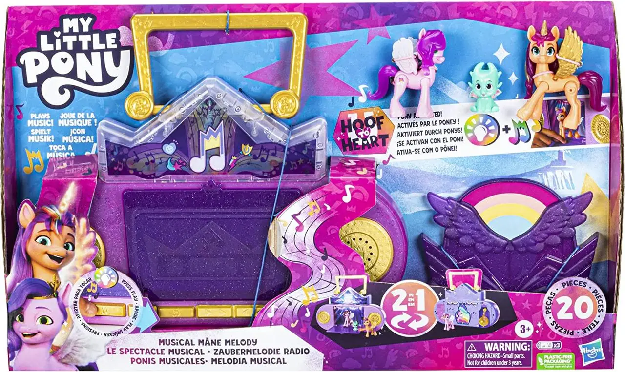 Ігровий набір My Little Pony Make Your Mark Toy Musical Mane Melody Playset with Lights and Sounds музичний (2443148262) - фото 2