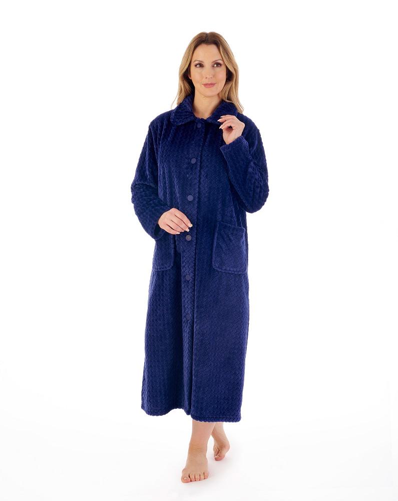 Халат женский Slenderella HC02316 L Синий (ZIK0000017402)