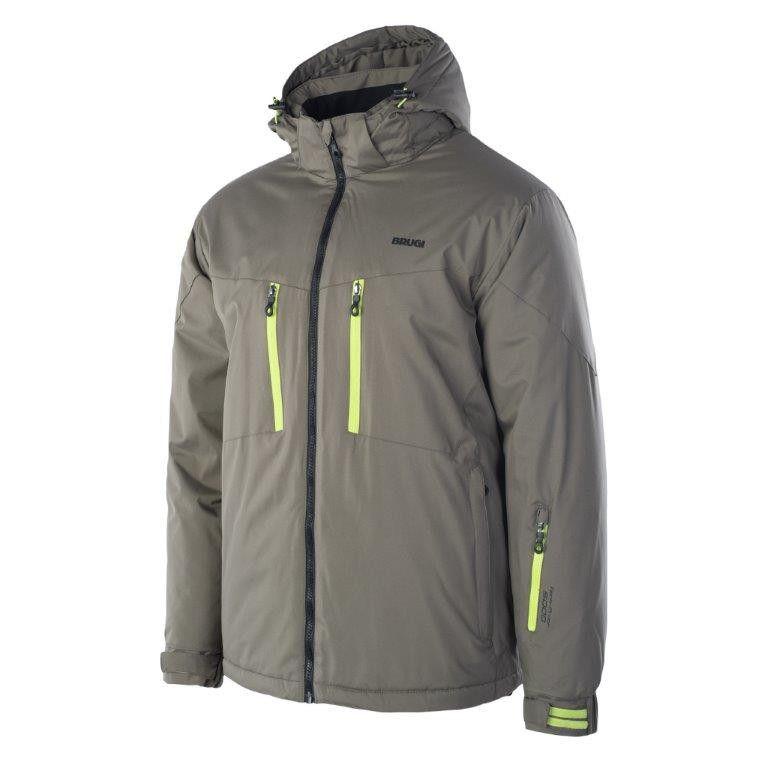 Куртка мужская горнолыжная Brugi 4ARG 243 XXL Brown/Green (BRG-4ARG-BR-XXL)