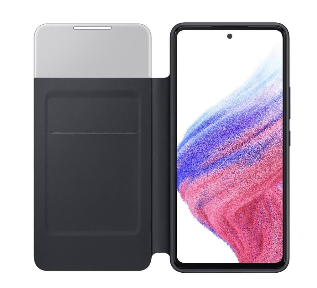 Cмарт чехол книжка Samsung Galaxy A53 SM-A536 Smart S-View Cover Черный - фото 4