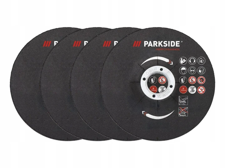 Набір шліфувальних дисків по металу PARKSIDE Perfomance Ø 125 4 шт. (2709506598)