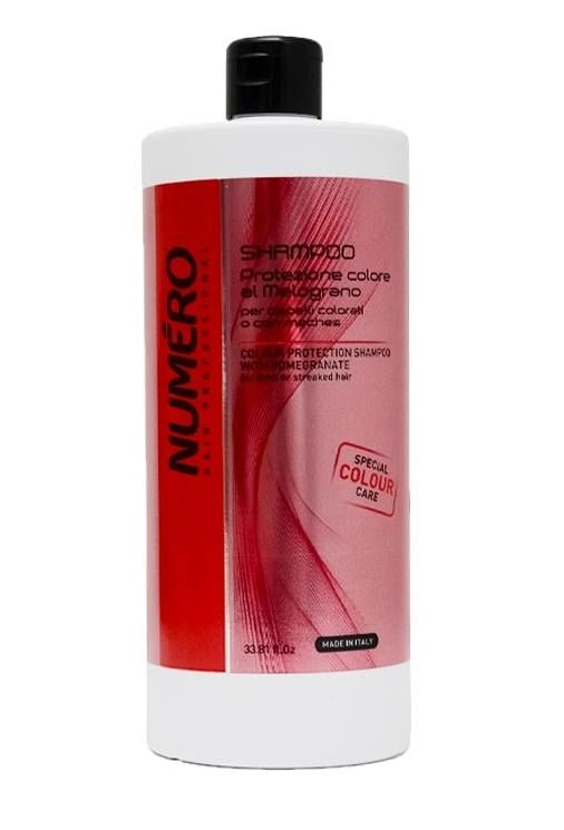 Шампунь для фарбованого та мелірованого волосся Brelil Numero Hair Professional з екстрактами Гранату 1000 мл (36625048) Шампунь для фарбованого та мелірованого волосся Brelil Numero Hair Professional з екстрактами Гранату 1000 мл (36625048)