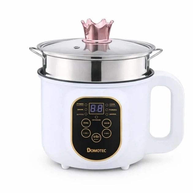 Кастрюля электрическая многофункциональная Domotec MS-7729 2000 Вт 1,8 л (1011180-White)