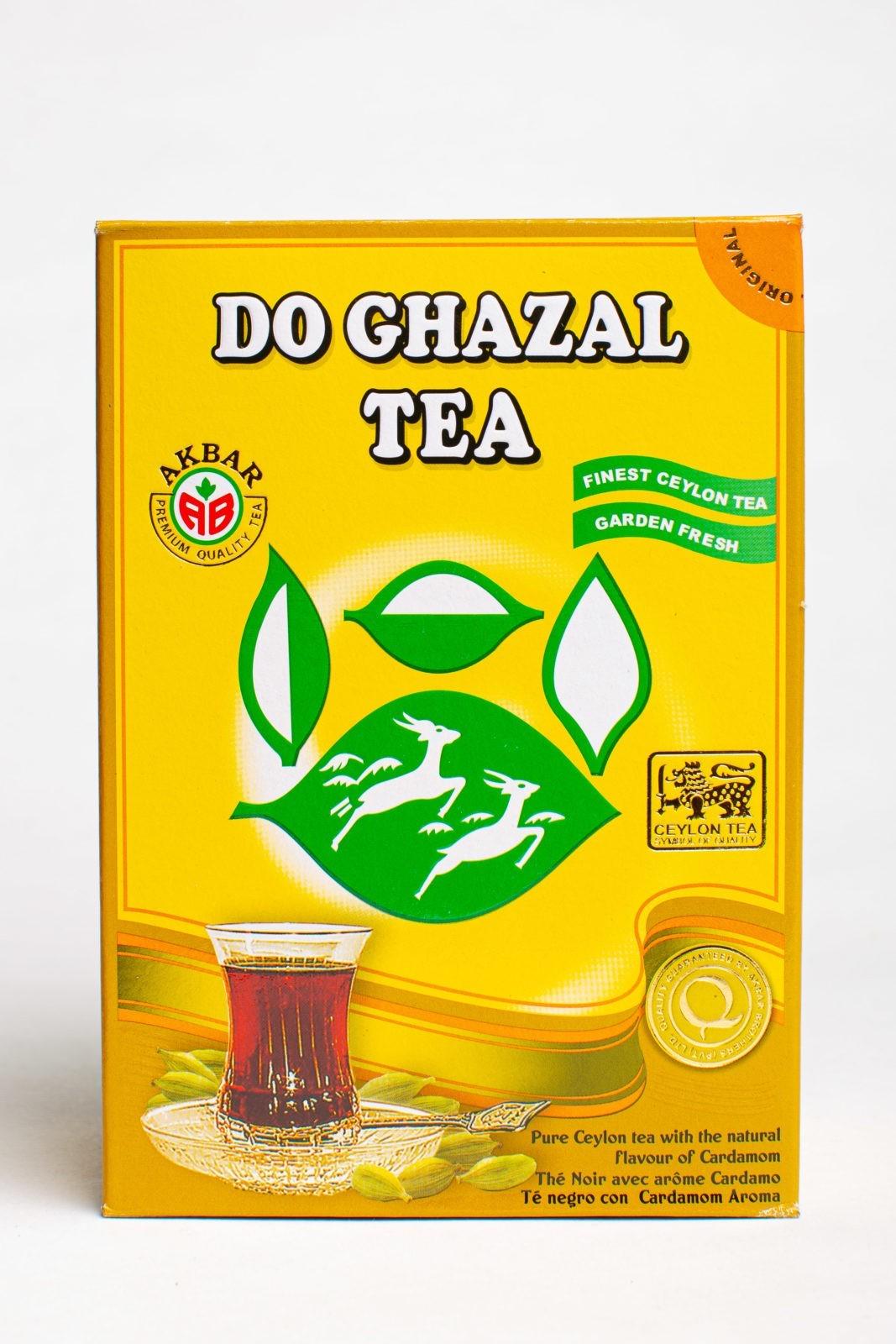 Чай черный Акбар Do Ghazal с кардамоном 500 г