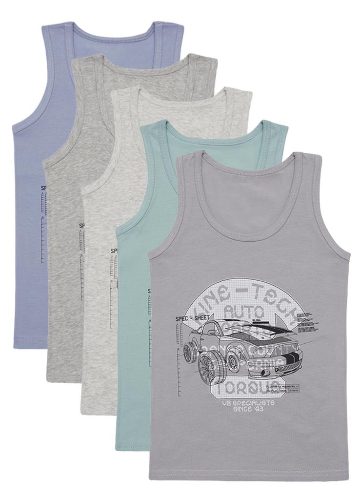 Майка для мальчика Donella 777021 98-104 см Ассорти (63437)