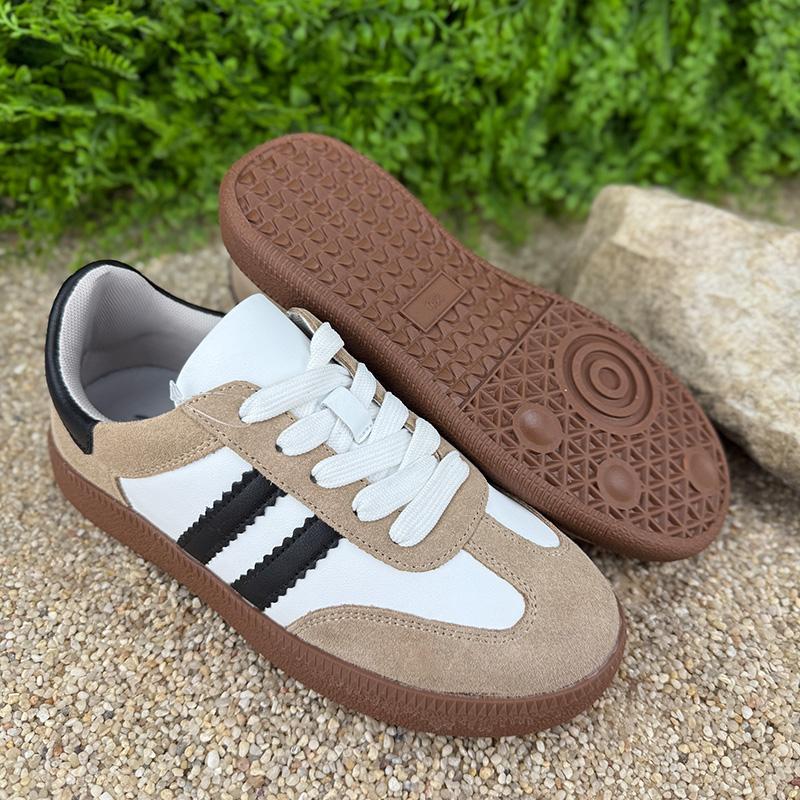 Кеди жіночі замшеві Е-003075-3 p. 39 25 см Бежевий (110314411) - фото 4