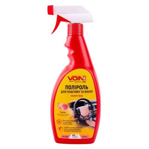 Полироль для пластика и винила Voin PEACH 500 мл (26037431)
