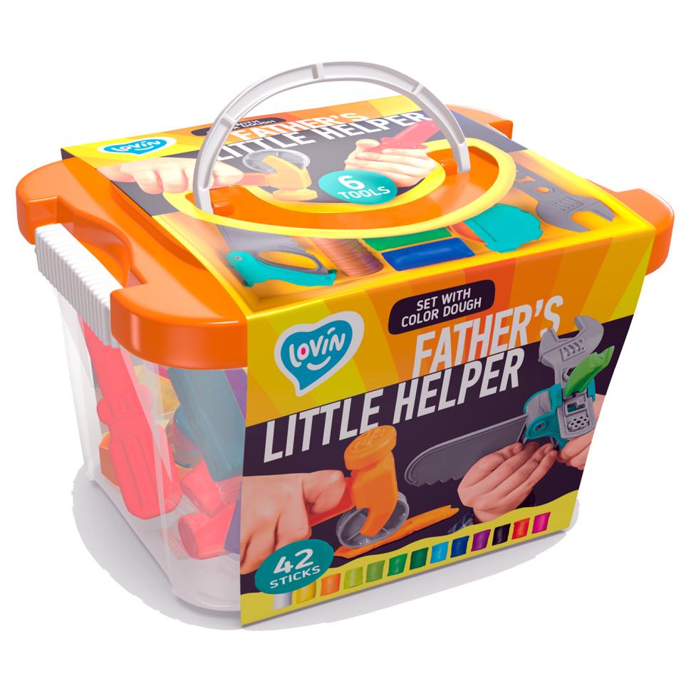 Набор для лепки Father's Little Helper Lovin от 3 лет 30х24х24 см Разноцветный (PZ-340-P-191)