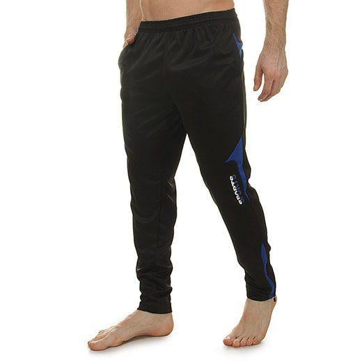 Штаны футбольные Sports LD-9106 XL Черно-синий (57429327)