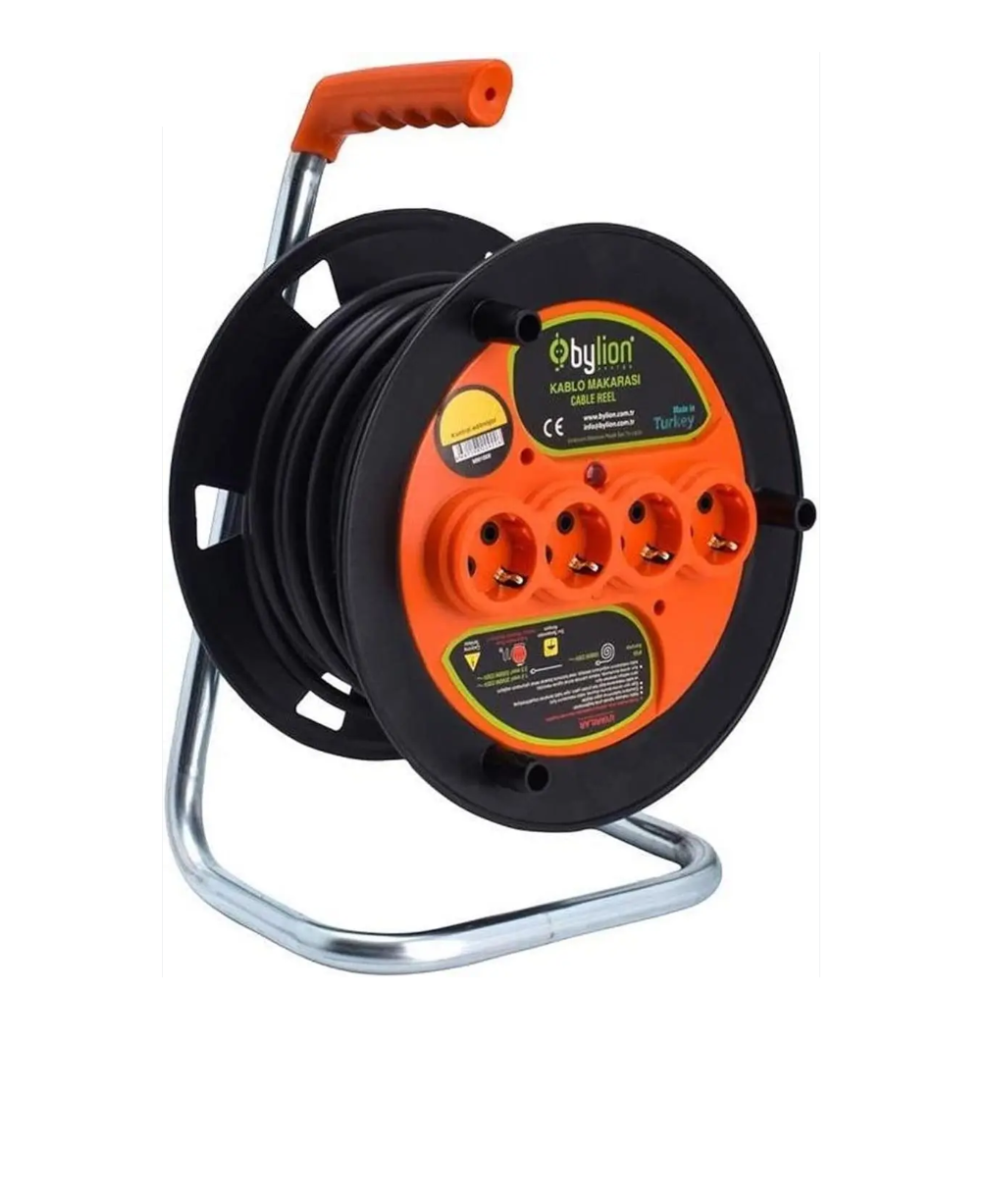 Удлинитель на катушке КГ 3х2,5 мм2 40 м с 4 розетками 16А (31500620)