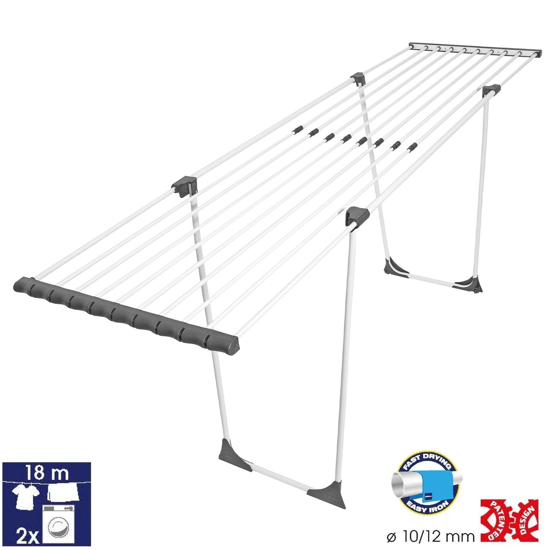 Сушарка для білизни підлогова Casa Si CasaFlex 18 White (CS92159B04) - фото 5 Сушарка для білизни підлогова Casa Si CasaFlex 18 White (CS92159B04) - фото 5