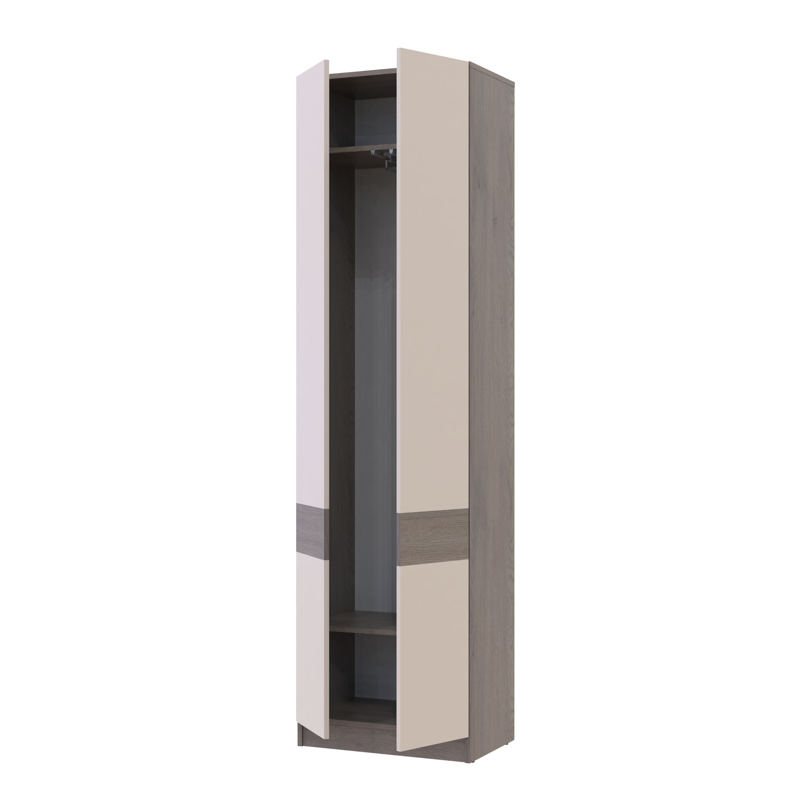 Шкаф для одежды Doros Сола ДСП 60х40х215 см Канноло/Кашемир (44900370)
