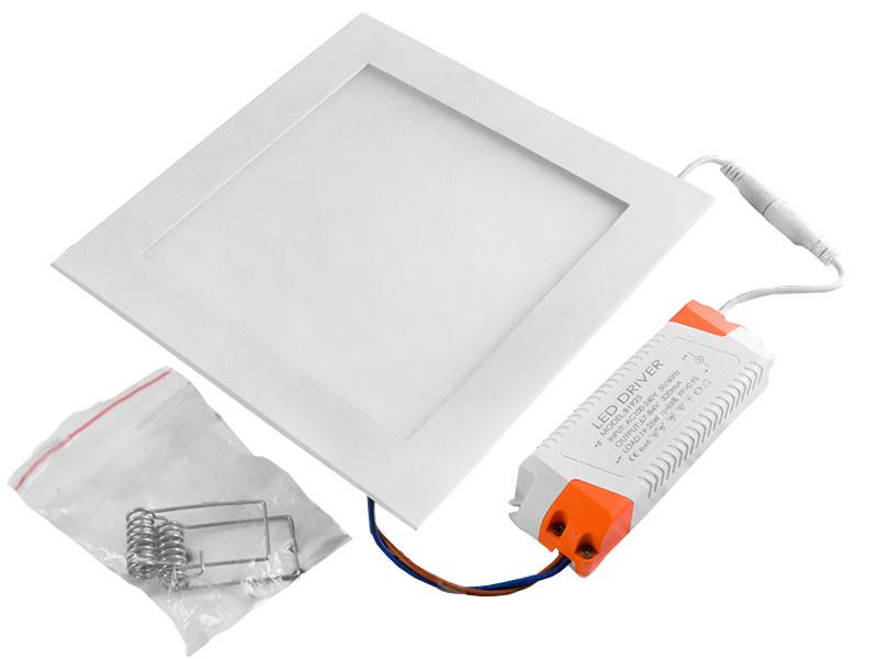 Светильник светодиодный врезной Downlight 22 Вт 4200К квадратный (629)
