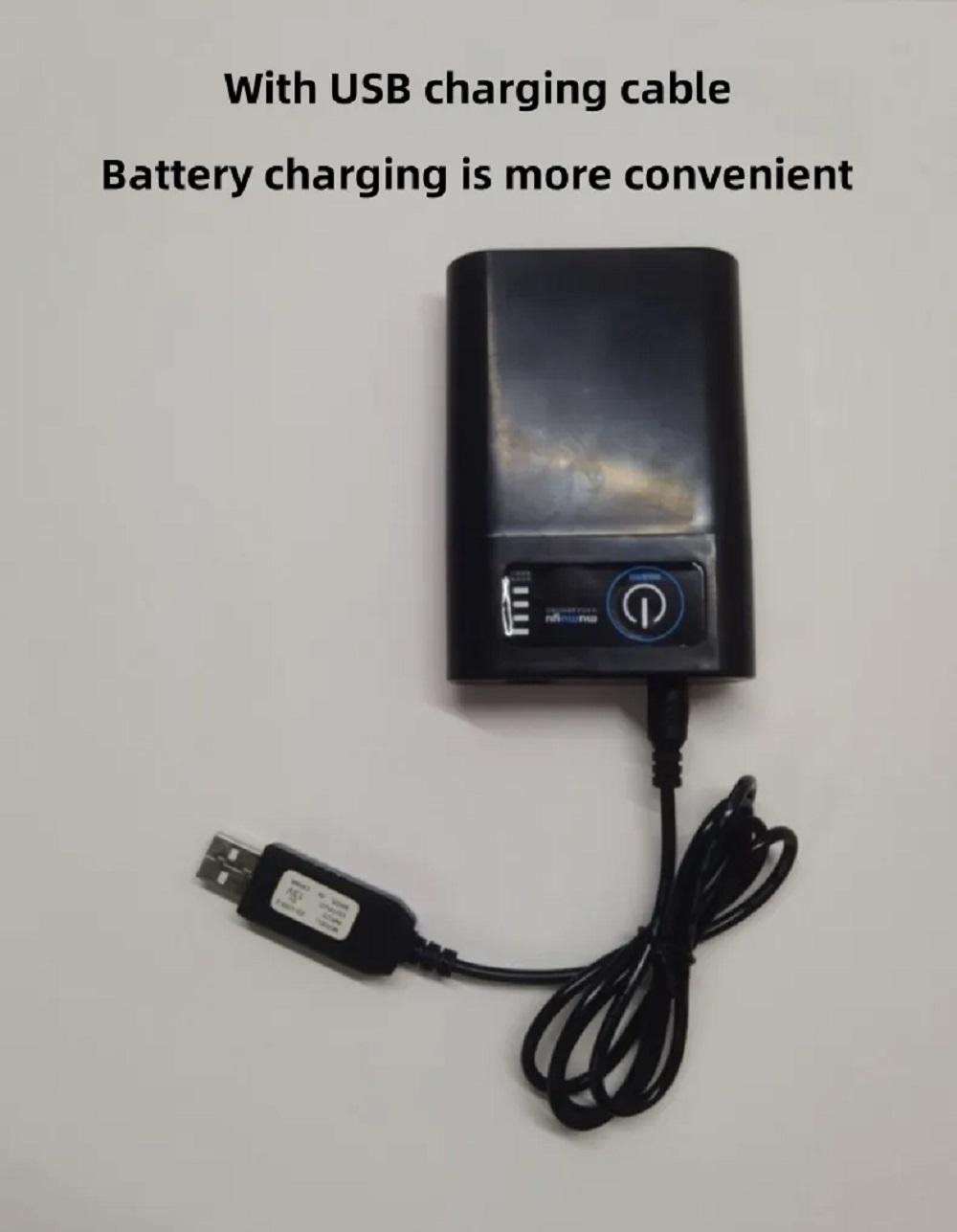 Душ портативный на аккумуляторе Li-ion (6000 мАч) с нагревательным элементом и индикатором температуры - фото 9 Душ портативный на аккумуляторе Li-ion (6000 мАч) с нагревательным элементом и индикатором температуры - фото 9