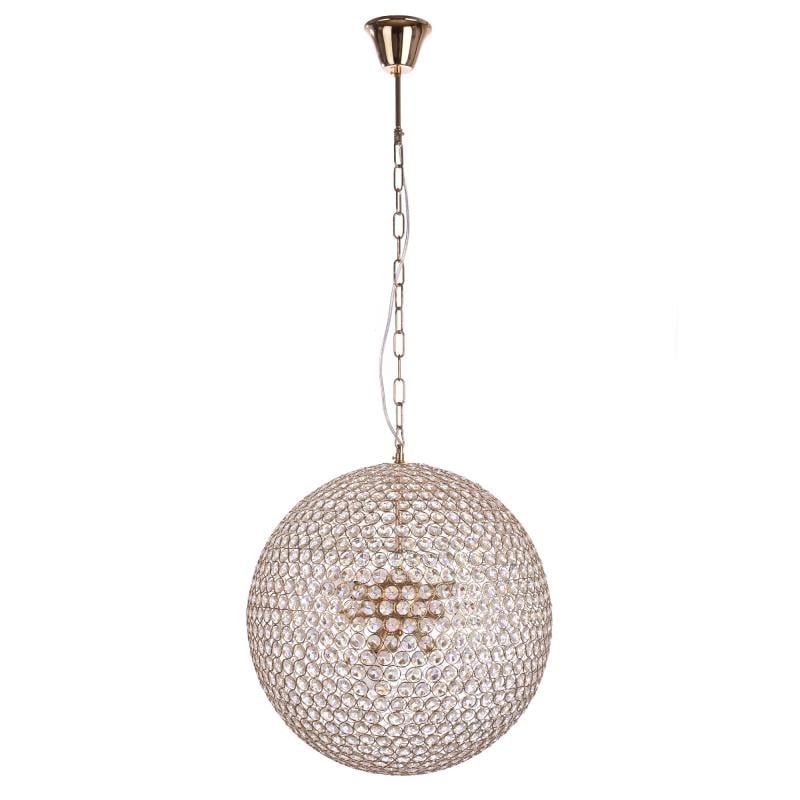 Люстра подвесная хрустальный шар лофт Brille Br-01 386S/9 E14 G Люстра подвесная хрустальный шар лофт Brille Br-01 386S/9 E14 G