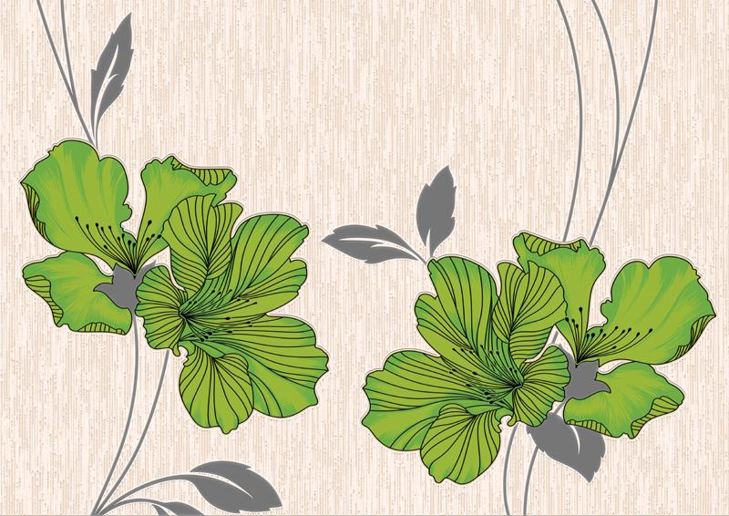 Шпалери вінілові CROCUS Мілена на паперовій основі 0,53 м (11214) - фото 1