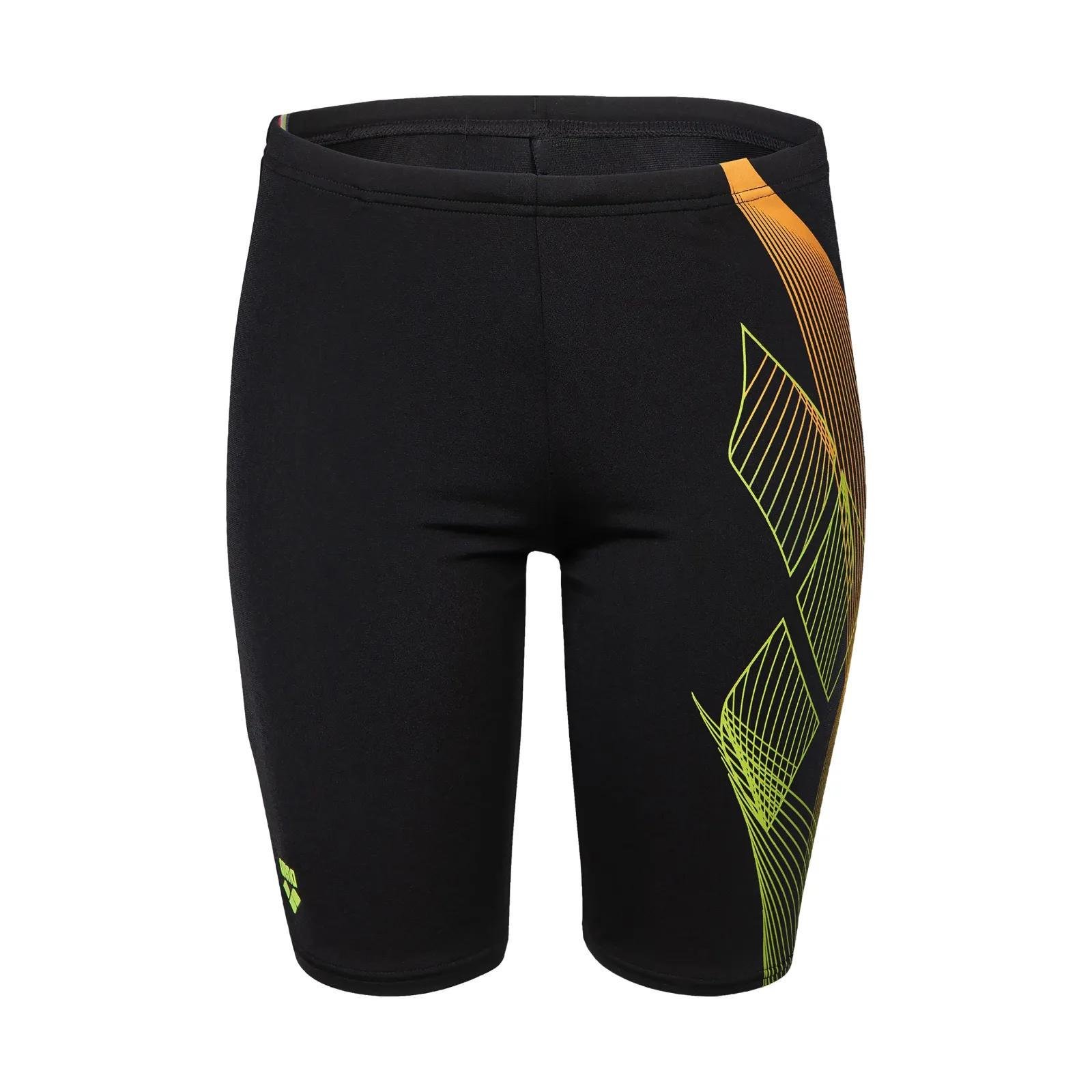 Плавки-шорти для хлопчиків Arena SEA WATER SWIM JAMMER Діт 128 см Чорний (008995-500 128 см)