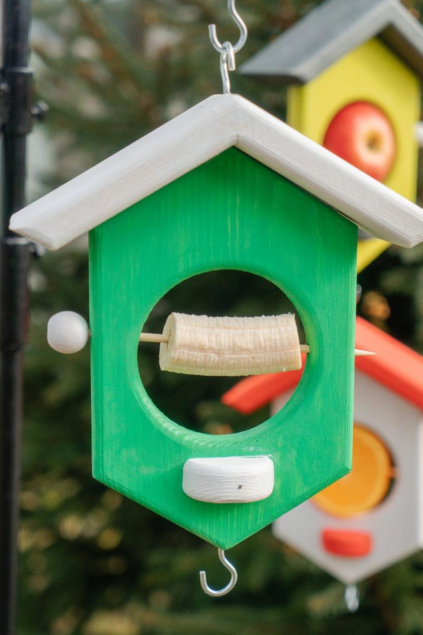 Кормушка для птиц Экзотик весенняя трава из дерева 250х160х70 мм 90 мм Кормушка для птиц Экзотик весенняя трава из дерева 250х160х70 мм 90 мм