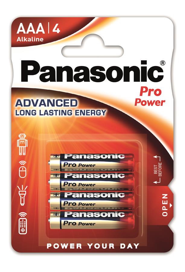 Батарейка Panasonic Pro Power ААА LR03XEG/4BP 1,5В 4 шт. (11401185)