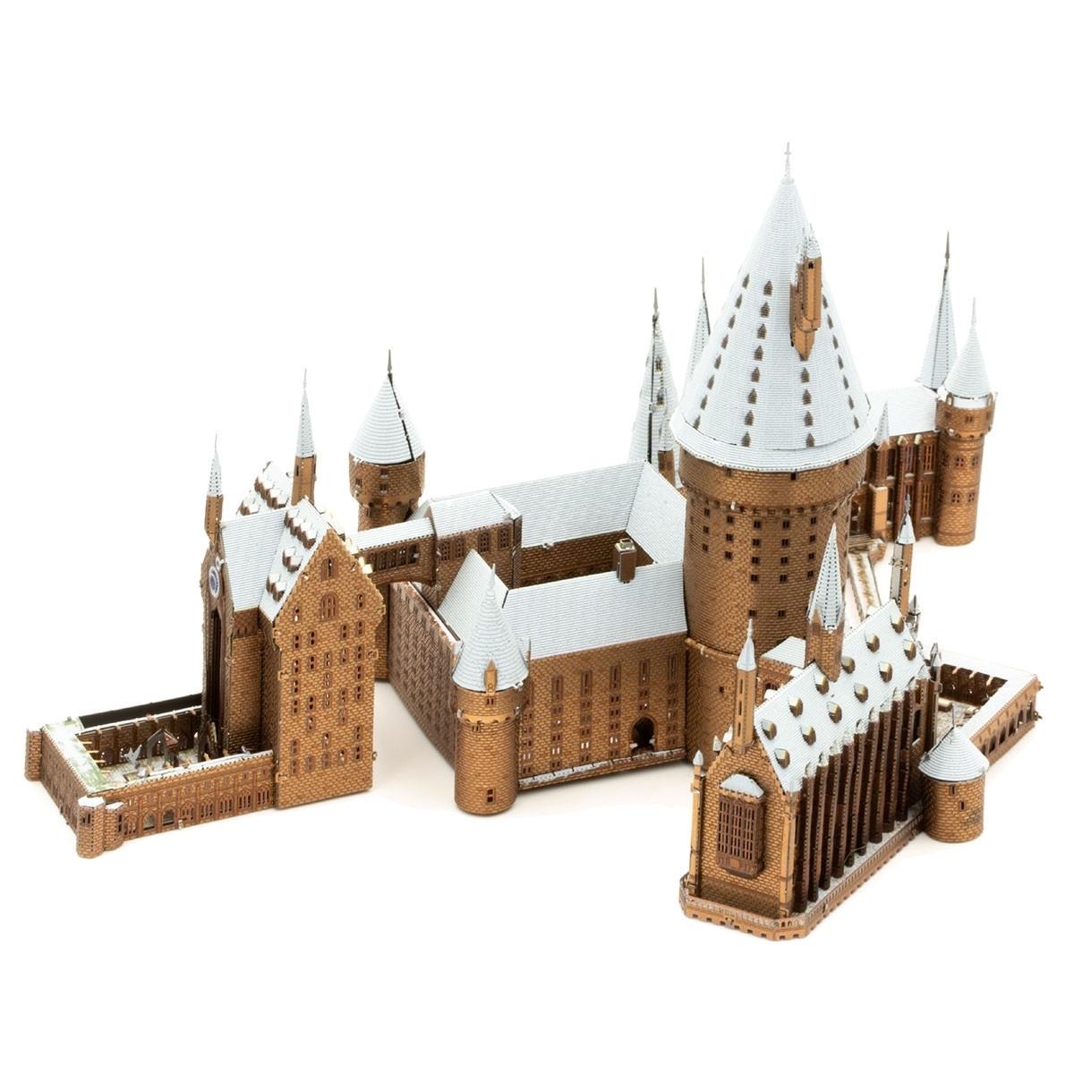 Конструктор металлический Metal Earth ICX138 IconX Harry Potter Hogwarts in snow (74048375)