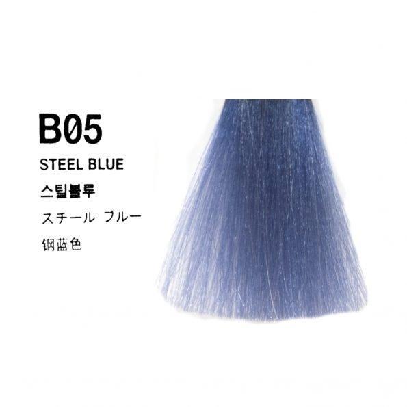 Фарба для волосся біоламінувальна Anthocyanin Second Edition B05 Steel blue (1024668475) - фото 3