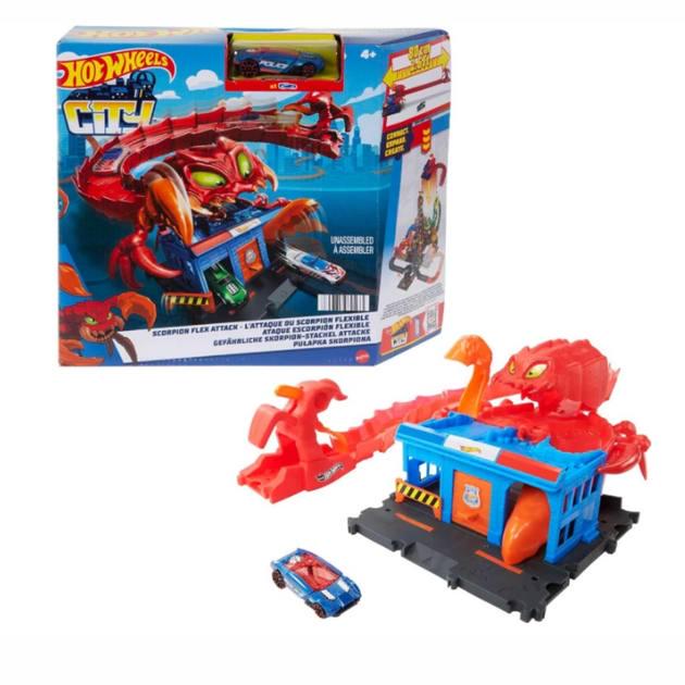 Ігровий набір Hot Wheels Track Set City Scorpion Flex Attack (20035227)