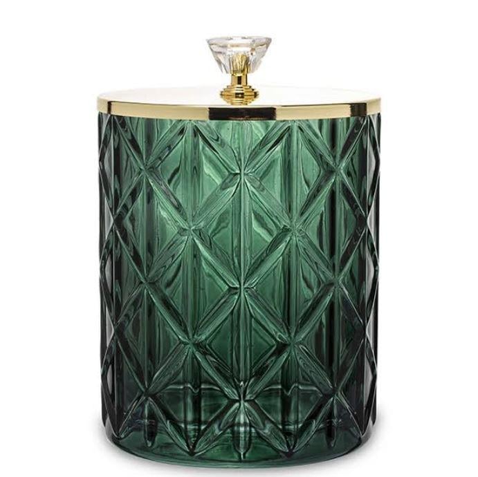 Емкость декоративная с крышкой Зеленый (34203)